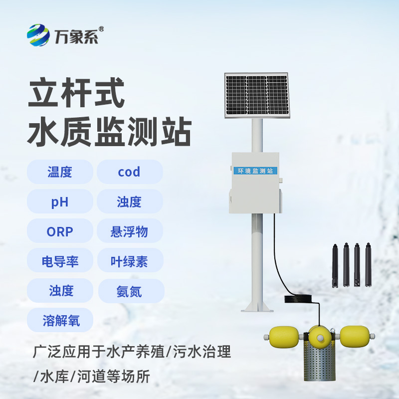 立桿岸邊水質監測站:將改變水質監測方式!